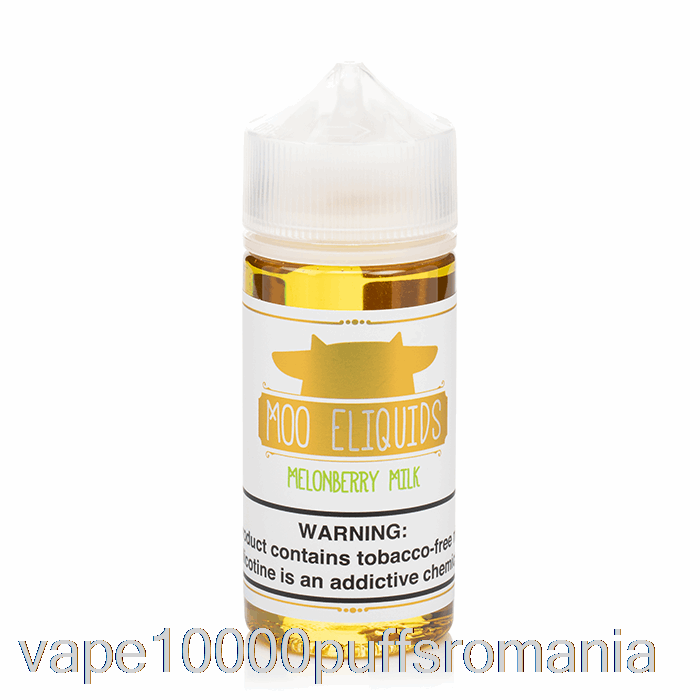 Vape Romania Lapte De Pepene Galben - Moo E-lichide - 100ml 6mg